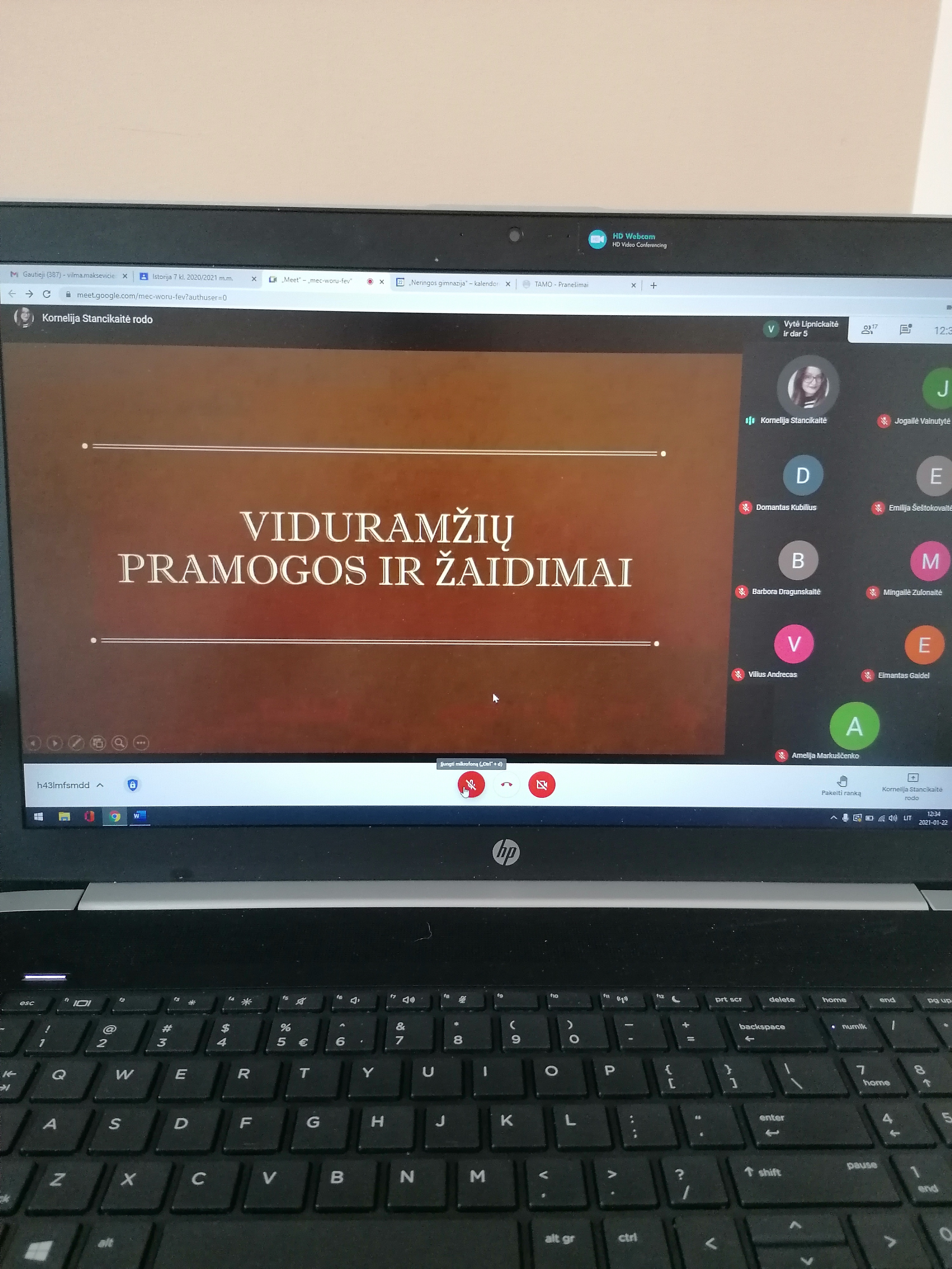 „Viduramžių pramogos ir linksmybės“.