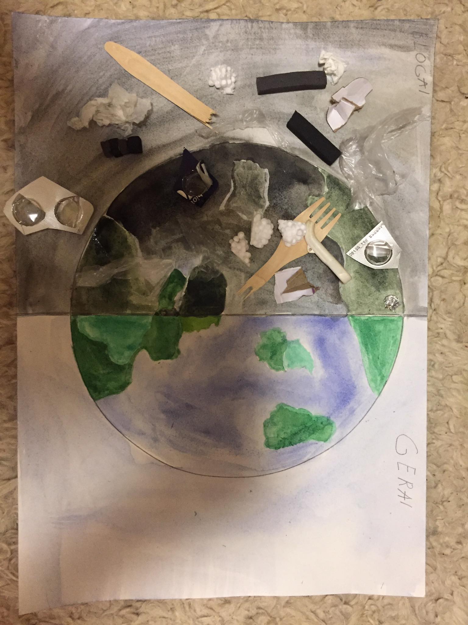 Projektas skirtas Žemės dienai paminėti