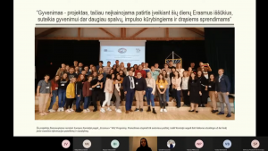 Neringos gimnazija “Projektų Mugėje 2021”