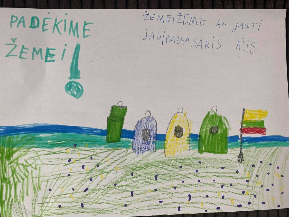 Projektas skirtas Žemės dienai paminėti