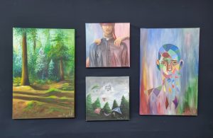 Dailės egzaminas Neringos gimnazijoje