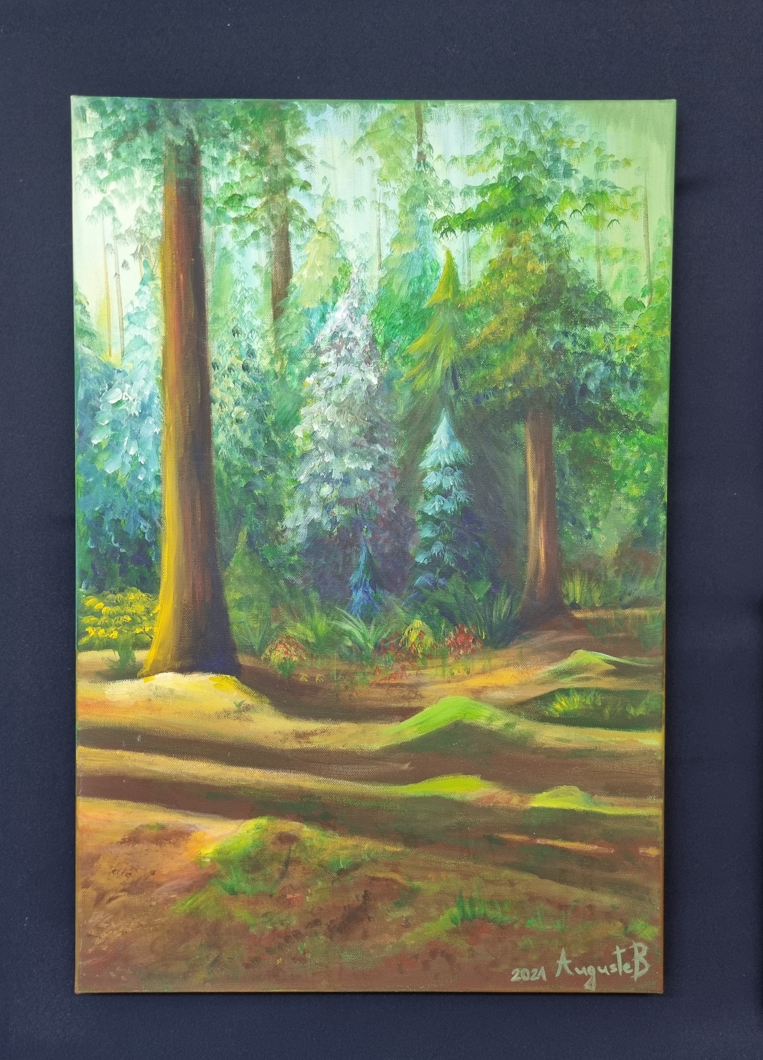 Dailės egzaminas Neringos gimnazijoje