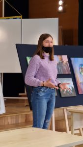 Dailės egzaminas Neringos gimnazijoje