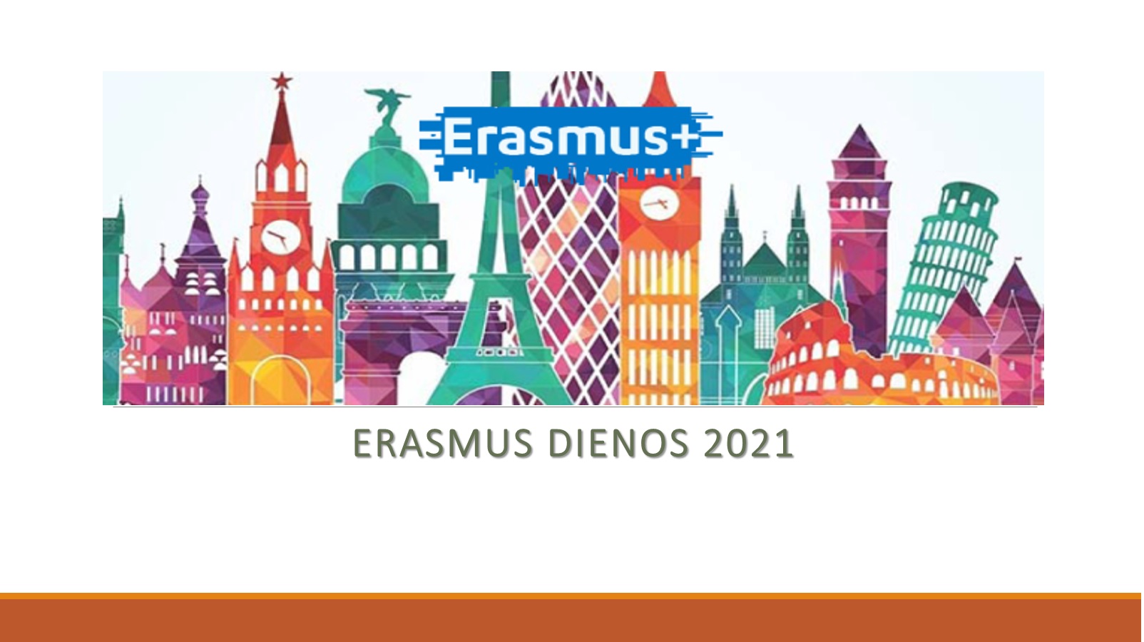 Erasmus dienos 2021 kaleidoskopas