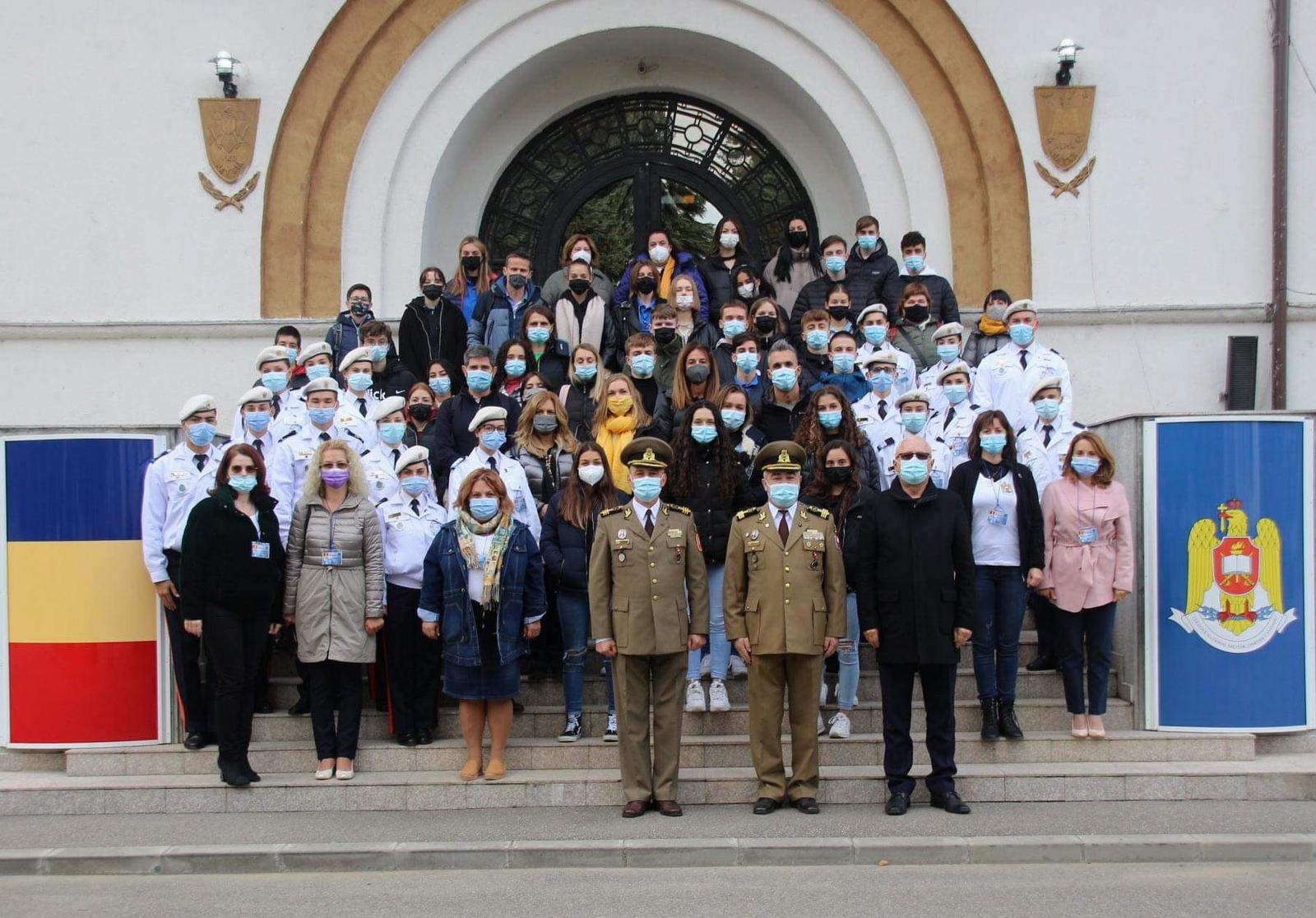 Erasmus projekto UMBRELLA mobilumas Rumunijoje