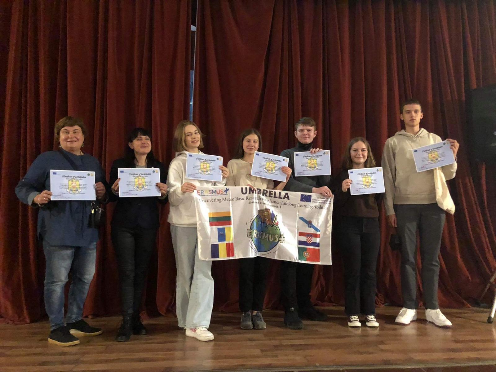 Erasmus projekto UMBRELLA mobilumas Rumunijoje