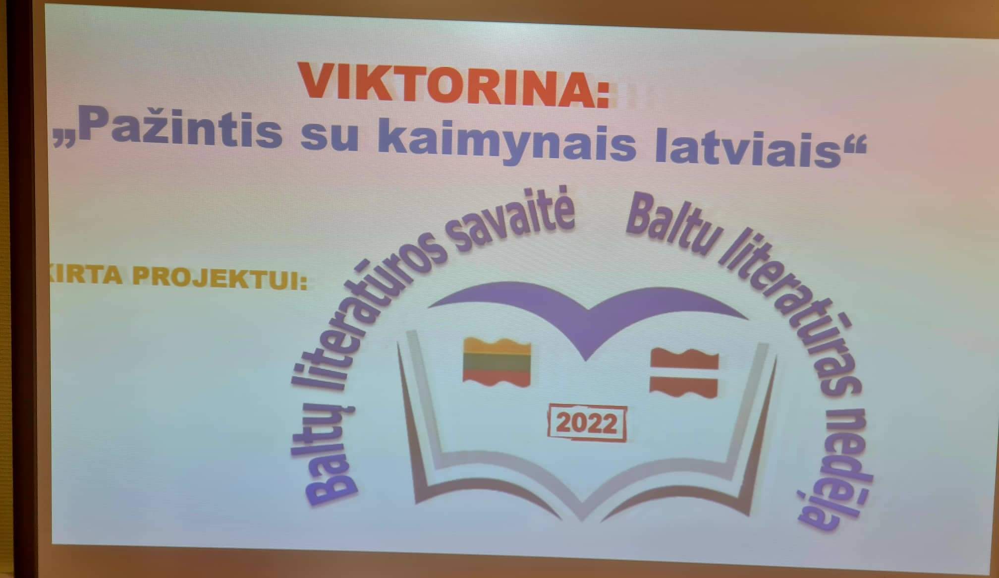 Baltų literatūros savaitė 2022